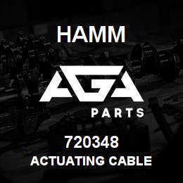 720348 Hamm ACTUATING CABLE | AGA Parts