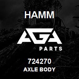 724270 Hamm AXLE BODY | AGA Parts