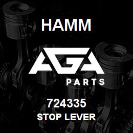 724335 Hamm STOP LEVER | AGA Parts