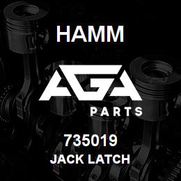 735019 Hamm JACK LATCH | AGA Parts