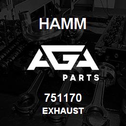 751170 Hamm EXHAUST | AGA Parts