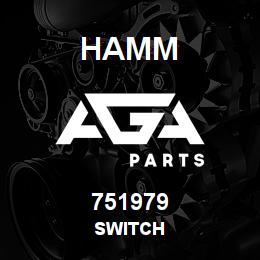 751979 Hamm SWITCH | AGA Parts