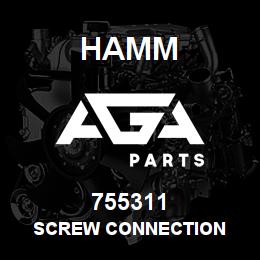 755311 Hamm SCREW CONNECTION | AGA Parts