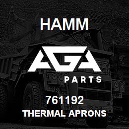 761192 Hamm THERMAL APRONS | AGA Parts