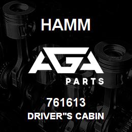 761613 Hamm DRIVER'S CABIN | AGA Parts