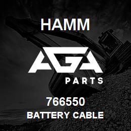 766550 Hamm BATTERY CABLE | AGA Parts