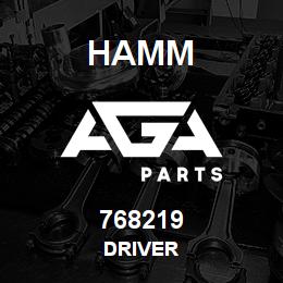 768219 Hamm DRIVER | AGA Parts