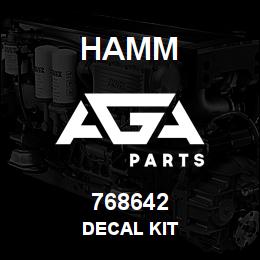 768642 Hamm DECAL KIT | AGA Parts