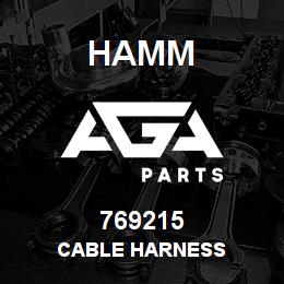 769215 Hamm CABLE HARNESS | AGA Parts