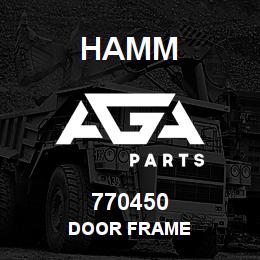 770450 Hamm DOOR FRAME | AGA Parts