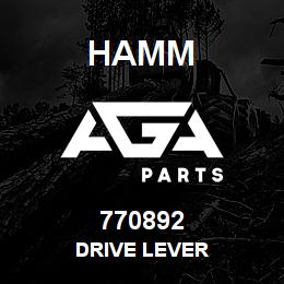 770892 Hamm DRIVE LEVER | AGA Parts