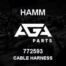 772593 Hamm CABLE HARNESS | AGA Parts
