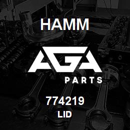 774219 Hamm LID | AGA Parts