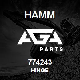 774243 Hamm HINGE | AGA Parts