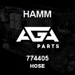 774405 Hamm HOSE | AGA Parts