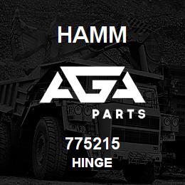 775215 Hamm HINGE | AGA Parts