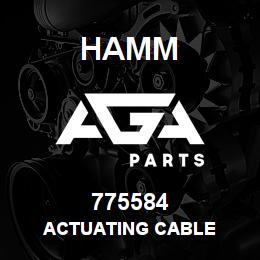 775584 Hamm ACTUATING CABLE | AGA Parts