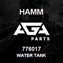 776017 Hamm WATER TANK | AGA Parts