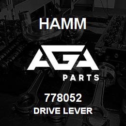 778052 Hamm DRIVE LEVER | AGA Parts