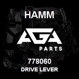 778060 Hamm DRIVE LEVER | AGA Parts
