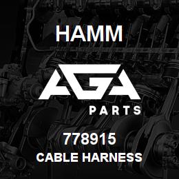 778915 Hamm CABLE HARNESS | AGA Parts