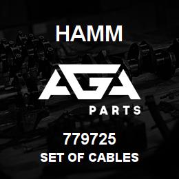 779725 Hamm SET OF CABLES | AGA Parts