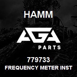 779733 Hamm FREQUENCY METER INSTALLATION | AGA Parts