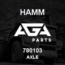 780103 Hamm AXLE | AGA Parts