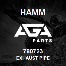 780723 Hamm EXHAUST PIPE | AGA Parts