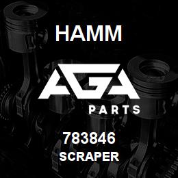 783846 Hamm SCRAPER | AGA Parts