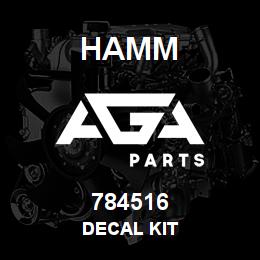 784516 Hamm DECAL KIT | AGA Parts