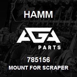 785156 Hamm MOUNT FOR SCRAPER | AGA Parts