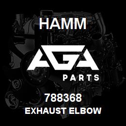 788368 Hamm EXHAUST ELBOW | AGA Parts
