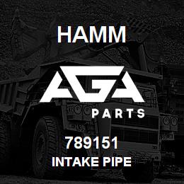 789151 Hamm INTAKE PIPE | AGA Parts