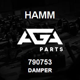 790753 Hamm DAMPER | AGA Parts
