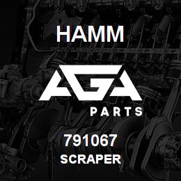 791067 Hamm SCRAPER | AGA Parts