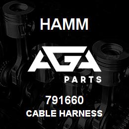 791660 Hamm CABLE HARNESS | AGA Parts