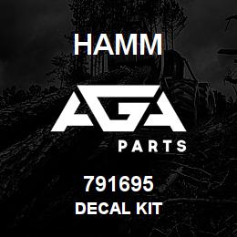 791695 Hamm DECAL KIT | AGA Parts