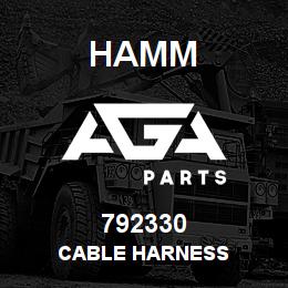 792330 Hamm CABLE HARNESS | AGA Parts