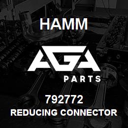 792772 Hamm REDUCING CONNECTOR | AGA Parts