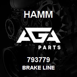 793779 Hamm BRAKE LINE | AGA Parts