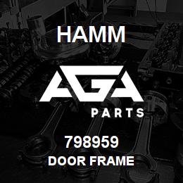 798959 Hamm DOOR FRAME | AGA Parts