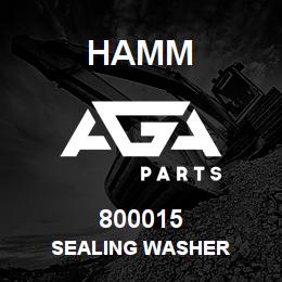 800015 Hamm SEALING WASHER | AGA Parts