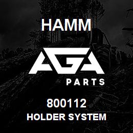 800112 Hamm HOLDER SYSTEM | AGA Parts