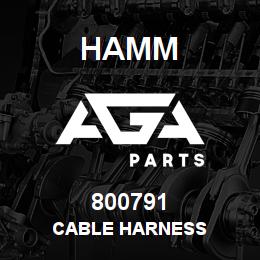 800791 Hamm CABLE HARNESS | AGA Parts