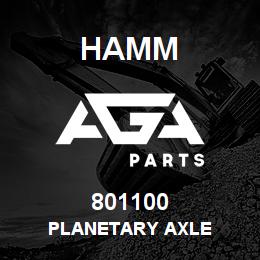 801100 Hamm PLANETARY AXLE | AGA Parts