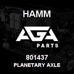 801437 Hamm PLANETARY AXLE | AGA Parts