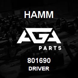 801690 Hamm DRIVER | AGA Parts