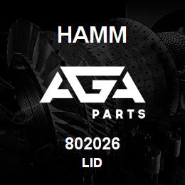 802026 Hamm LID | AGA Parts