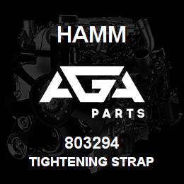 803294 Hamm TIGHTENING STRAP | AGA Parts